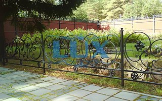 кованые ограждения фото № 10