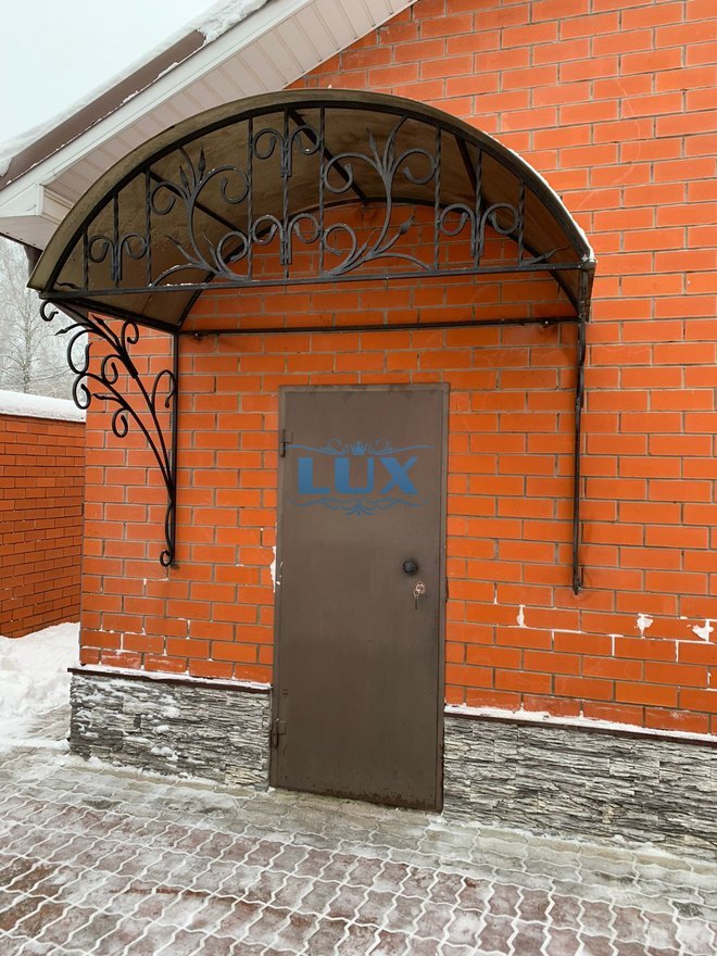 навес из поликарбоната