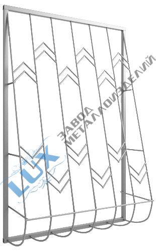 решетка дутая сварная